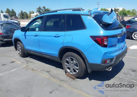 2025 Honda Passport Awd Trailsport из США, поврежденный, VIN 5FNYF8H64SB018935